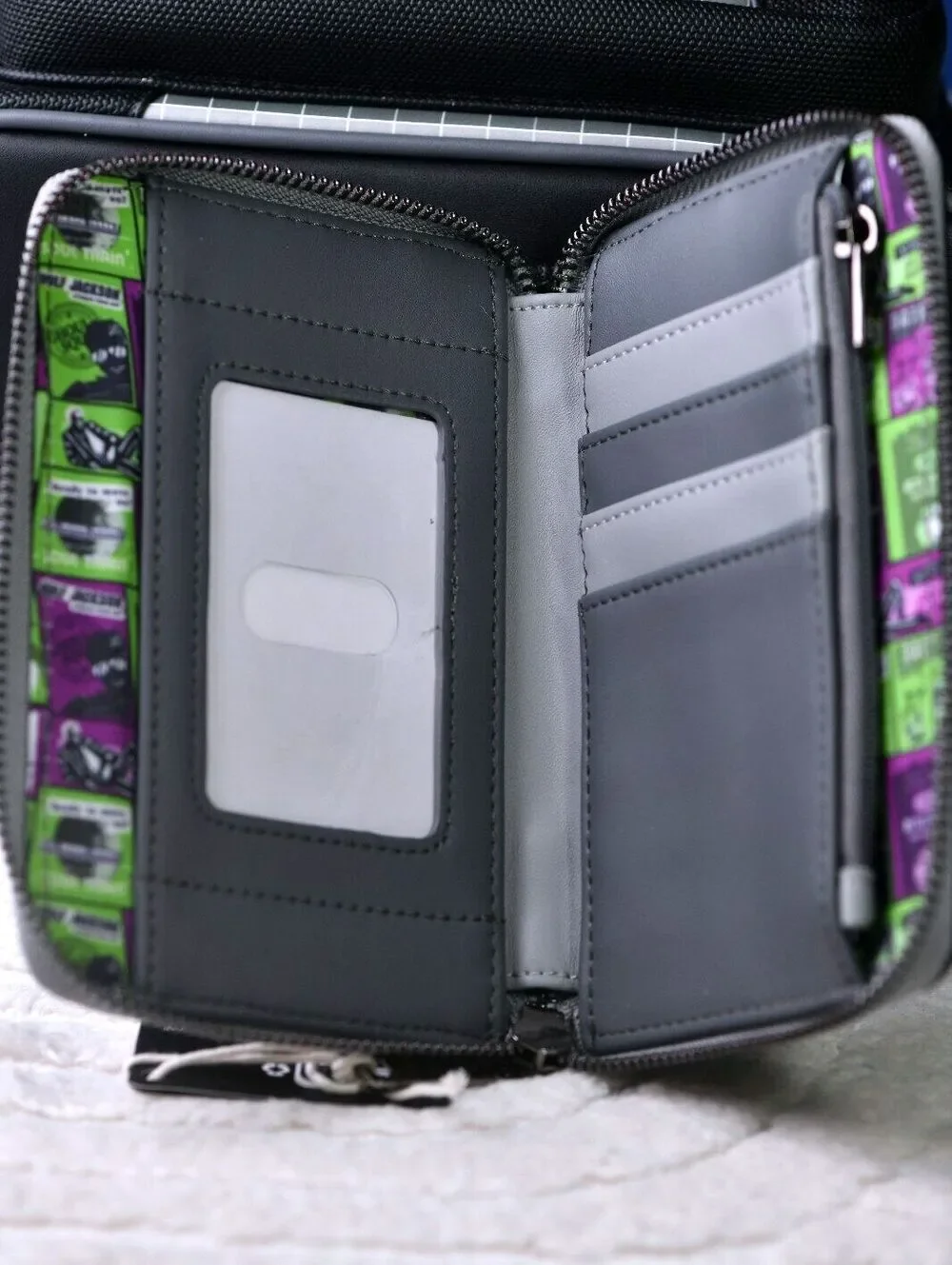 Loungefly Beetlejuice Lydia Deetz Backpack & Wallet - NWT
